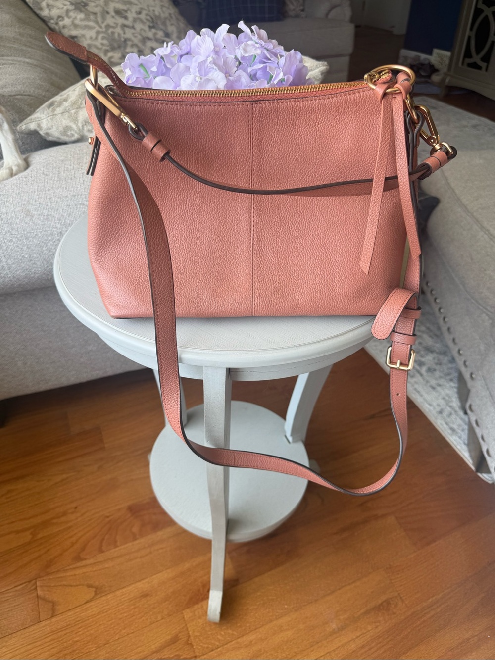 See By Chloé Joan Leather Shoulder Bag with Braided Ring - Picture 6 of 8